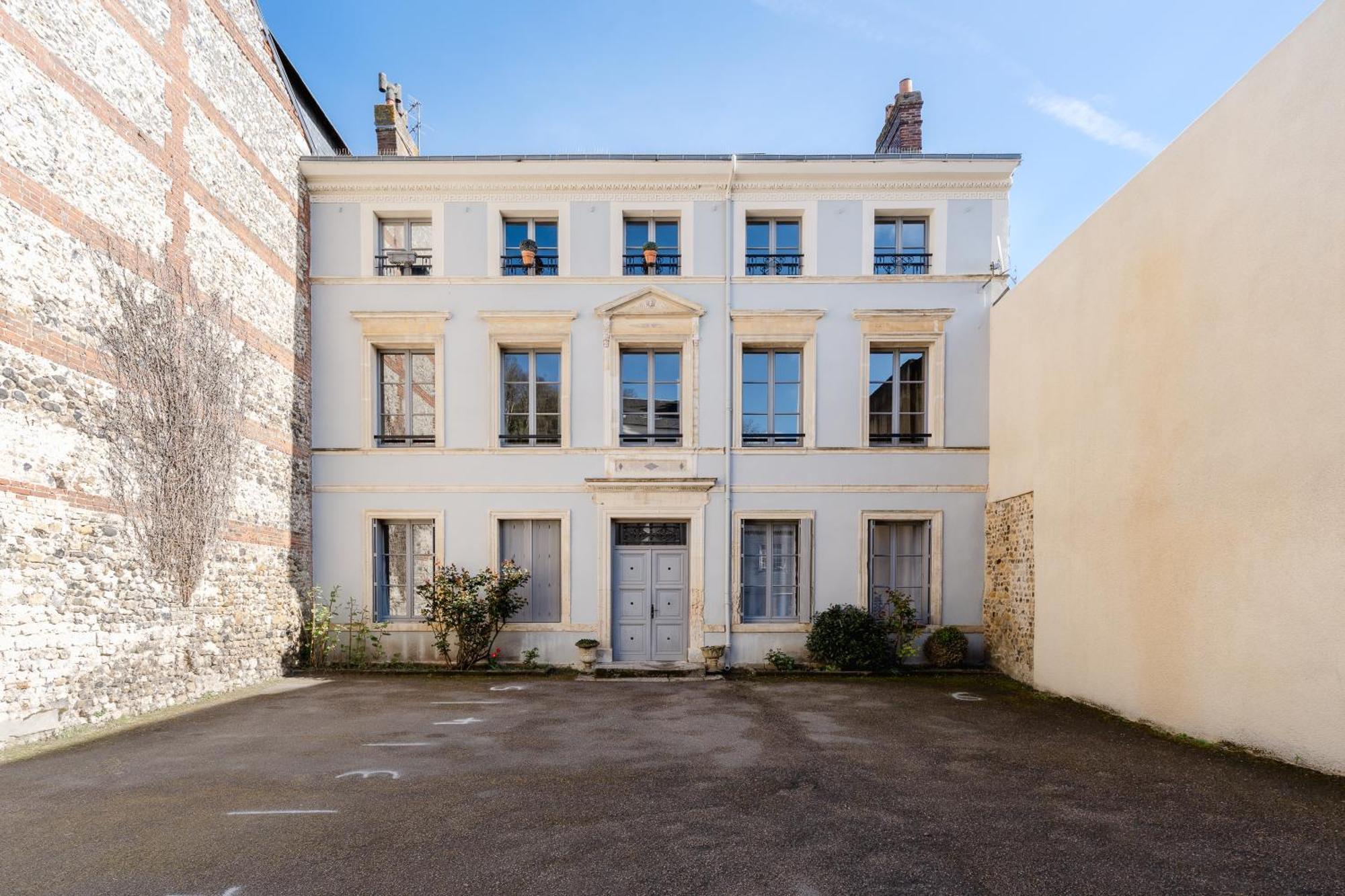 Appartements Du Clos Vorin Honfleur Exteriör bild
