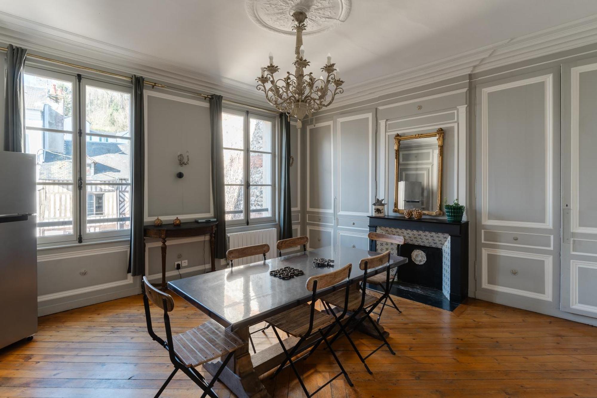 Appartements Du Clos Vorin Honfleur Exteriör bild